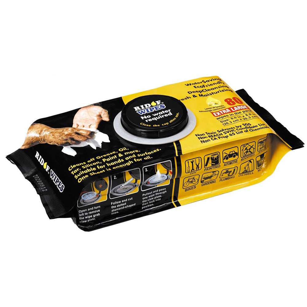 Powerbuilt 80Pc industrial Wipes Handy Pack