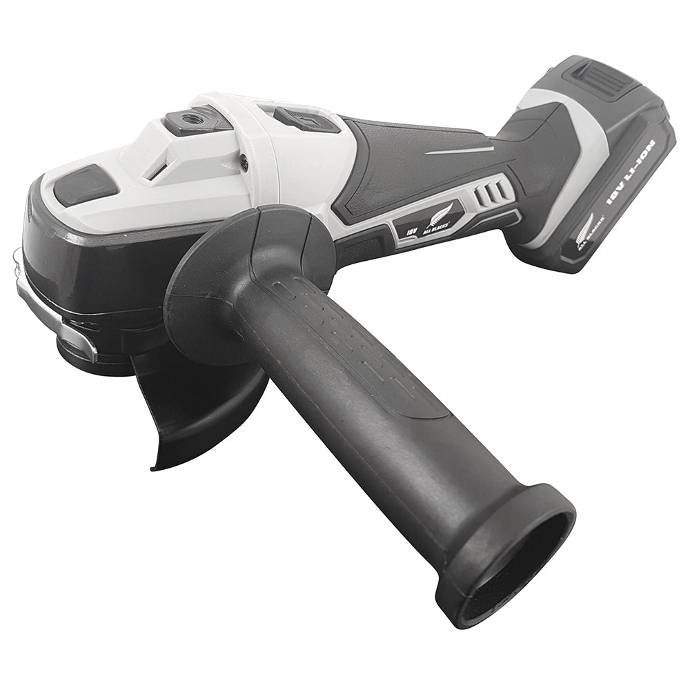 Powerbuilt All Blacks 18V Lithium-Ion 115mm Cordless Angle Grinder