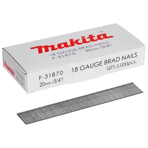 Makita BRADS 18Ga 20mm 5000pc DFN350