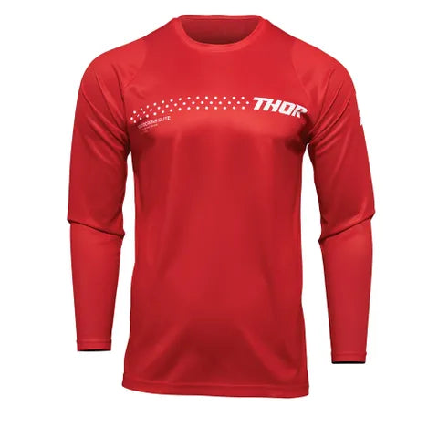 Jersey S23 Thor Mx Sector Youth Minimal Red 2Xs