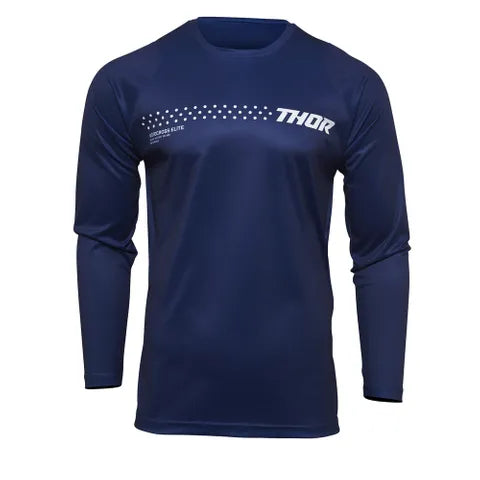 Jersey S23 Thor Mx Sector Youth Minimal Navy Xs