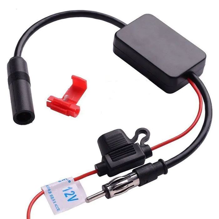 Universal Fm Signal Amplifier Anti-Interference Aerial Booster Adapter