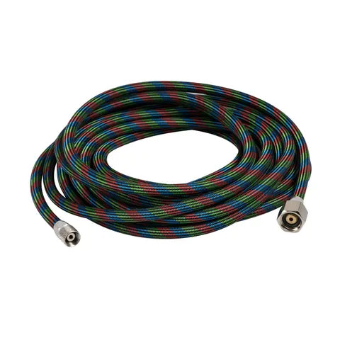 Iwata Air Brush Hose Braided 6M 1/4in X 1/8in Connections