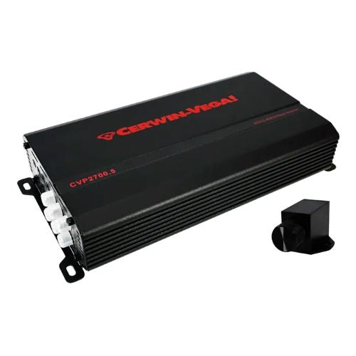CERWIN VEGA CVP SERIES 5-CH AMPLIFIER 80W RMS X4 + 220W RMS at 4OHM | 130W RMS X4 + 400W RMS at 2OHM