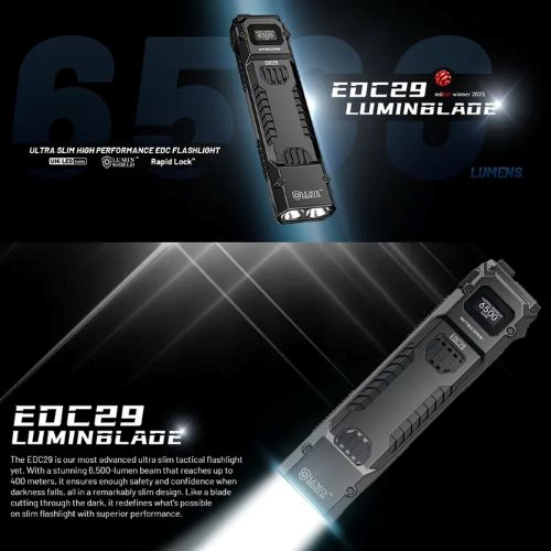 NITECORE EDC29 6500 LUMEN EDC FLASHLIGHT