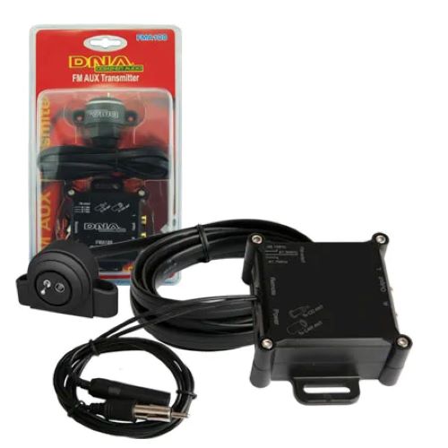 Fm Modulator Aux Transmitter With 3.5Mm Plug Adapter