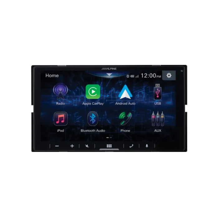 ALPINE HEAD UNIT 7" ULTRA SHALLOW MOUNT , WIRELESS CARPLAY & ANDROID AUTO