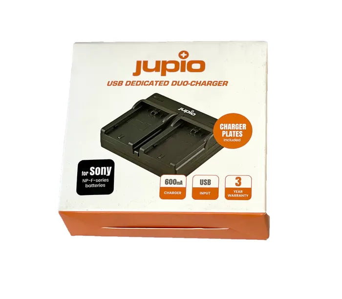 Jupio Sony L Series Dual Battery Charger Usb