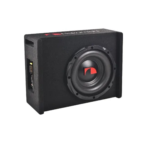 Nakamichi 10in 1000W Slim Powered Boxed Subwoofer