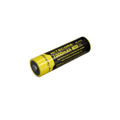 NITECORE 14500 RECHARGEABLE LITHIUM-ION BATTERY 3.7V, 1000mAh