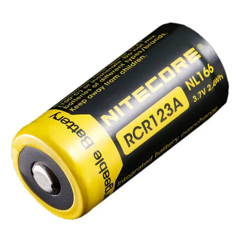 Nitecore Li-Ion Rechargebale Battery Rcr123A 3.7V, 650Mah