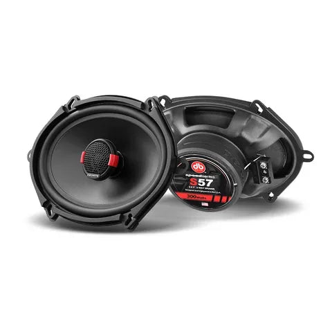 Db Drive 5X7in Speakers 65W Rms Pair Speed Series Coaxial