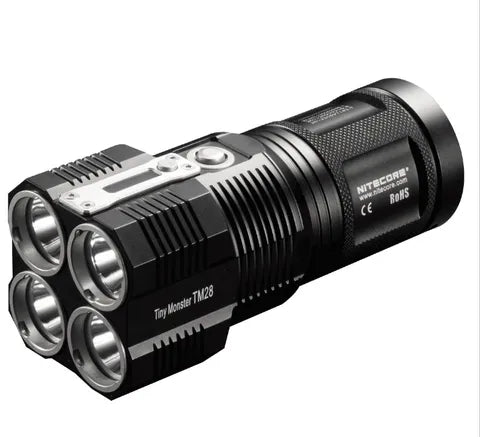 Nitecore 6000 Lumen Rechargeable Flashlight With Nbp68Hd Battery Pack