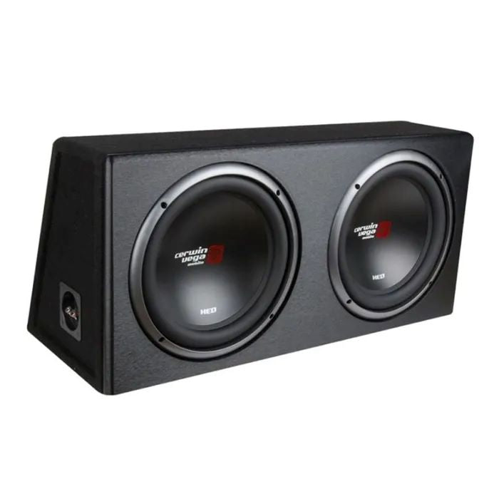 Cerwin Vega Dual 10 Inch Xed Series 4 Ohm Svc Subwoofer Enclosure 1600W Max / 450W Rms