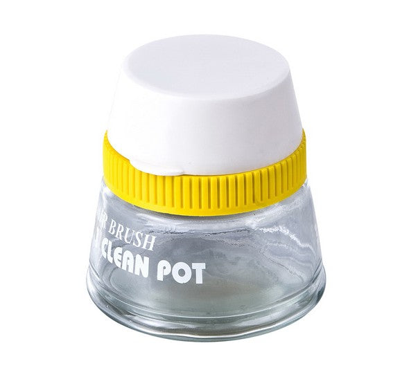 FORMULA AIRBRUSH SPRAY OUT CLEANING POT YELLOW