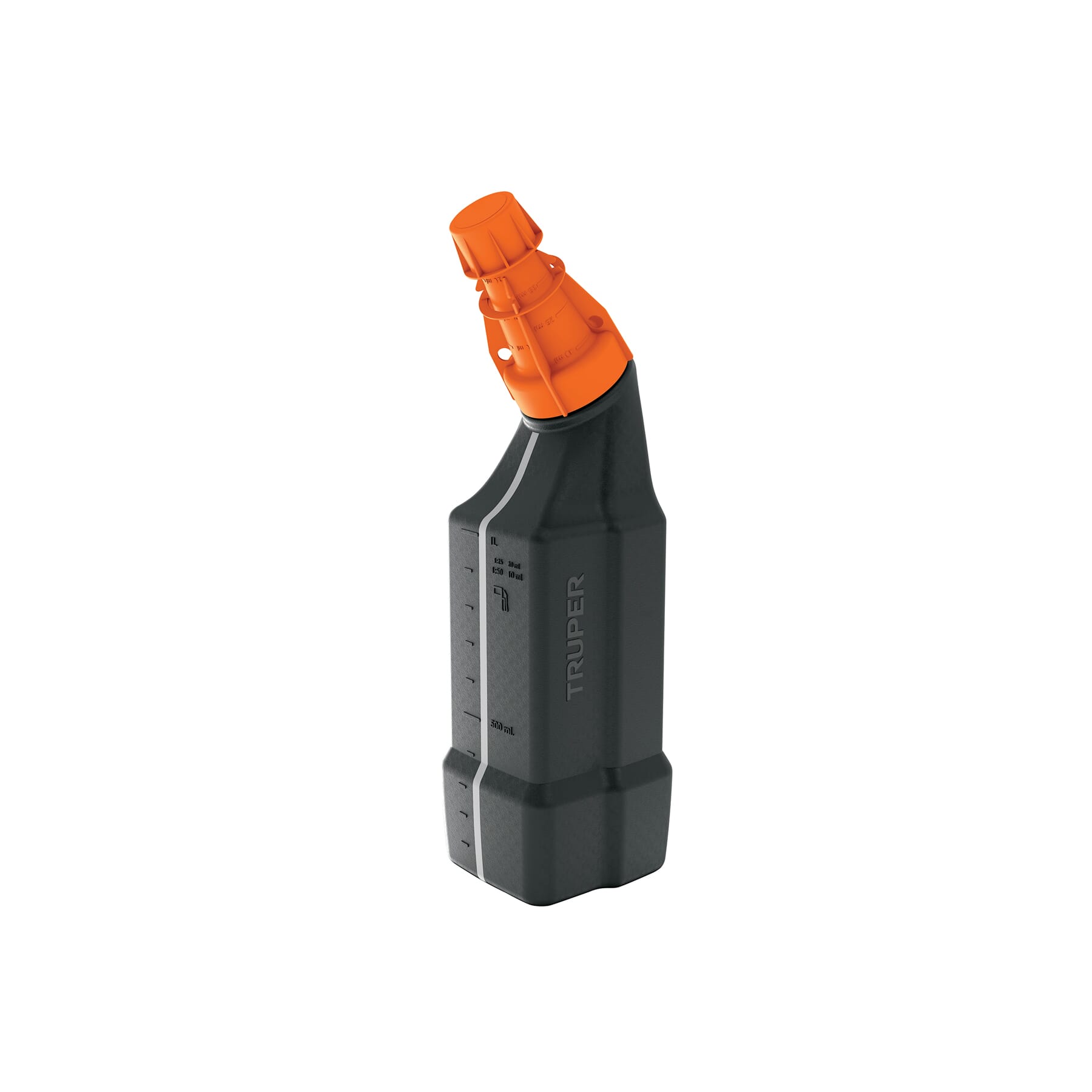 Truper Fuel Mixing Bottle with Petrol Oil Ratios