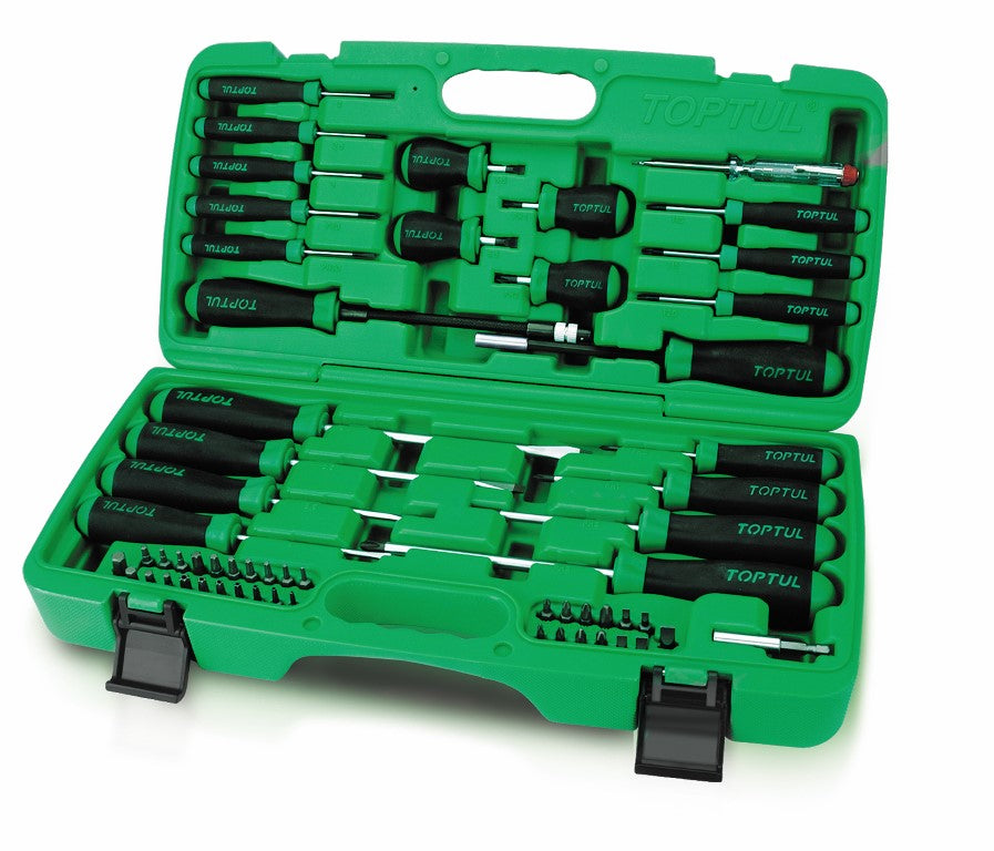 Toptul Screwdriver & BIT SET 58PC