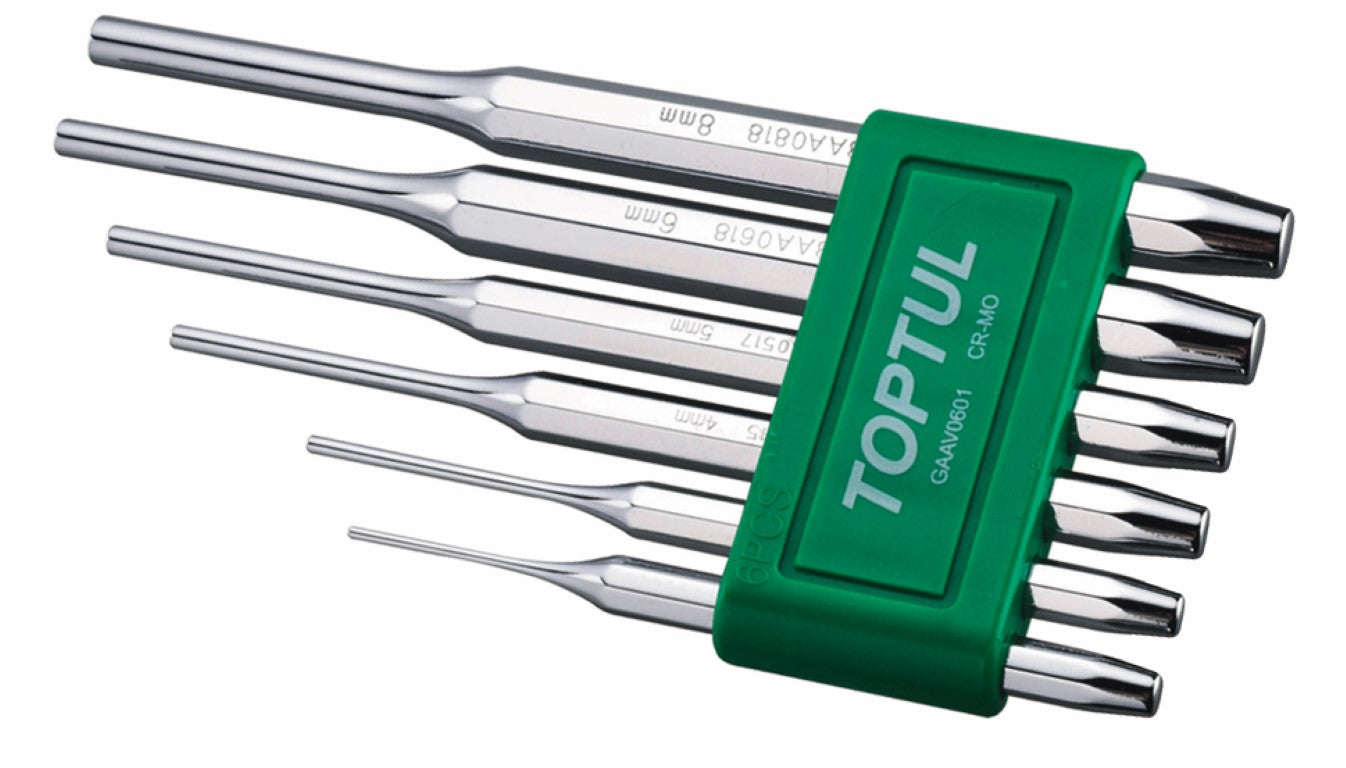 Toptul Pin Punch Set 6 Pieces