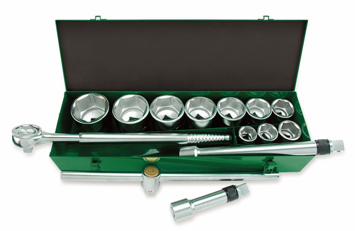 Toptul Socket Set 1in Dr 14pc Set