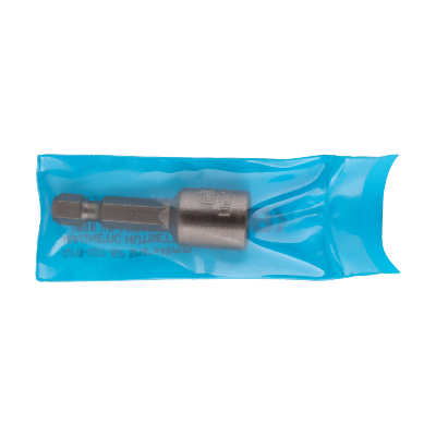 GFB Metal tool bit in a blue plastic packaging on a white background