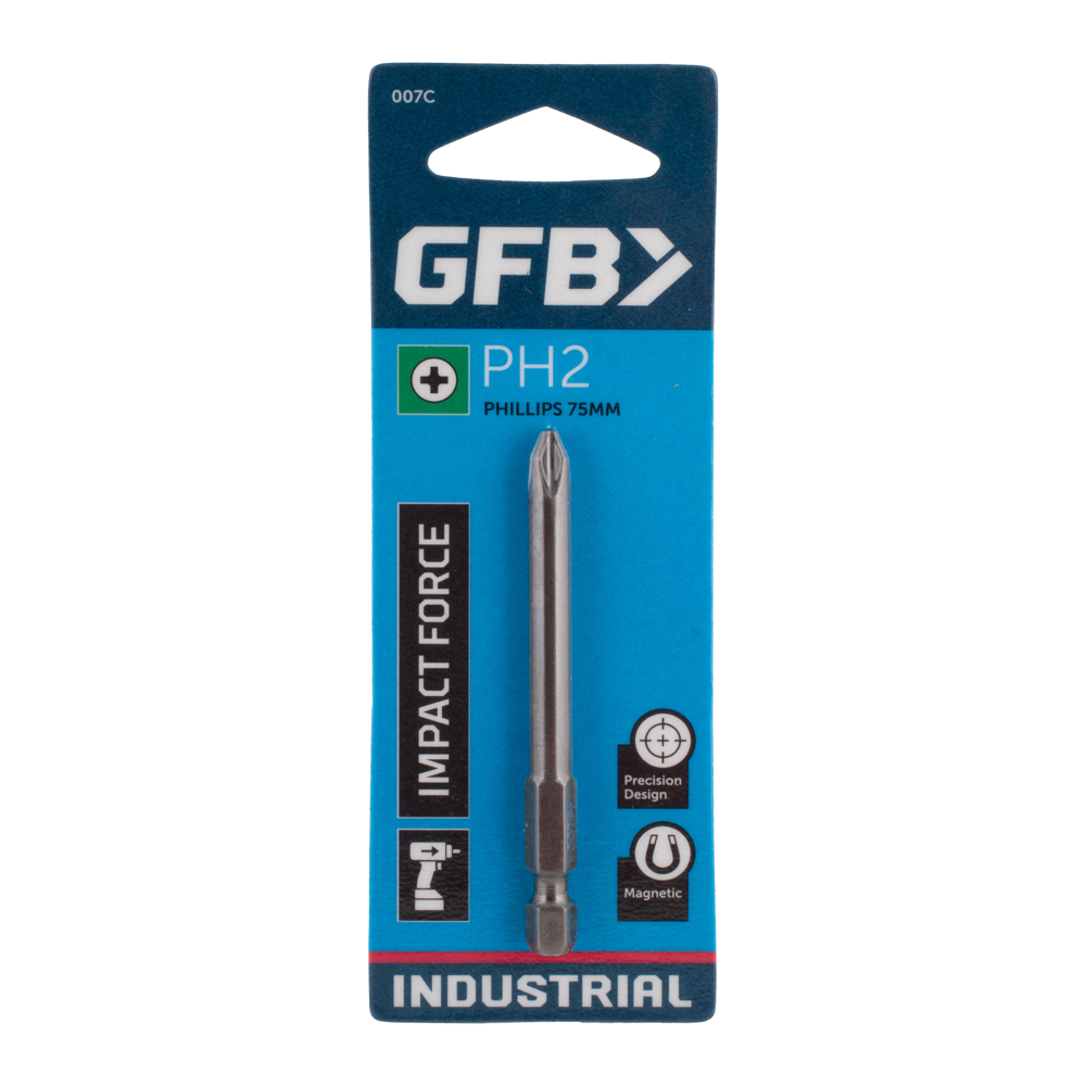 GFB Phillips Driver Bit (PH2 x 75mm)