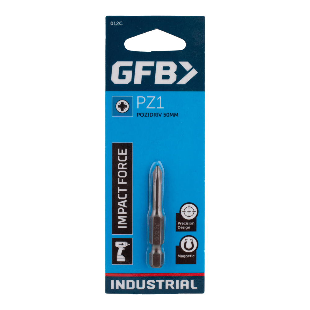 GFB Pozidriv Driver Bit (PZ1 x 50mm)