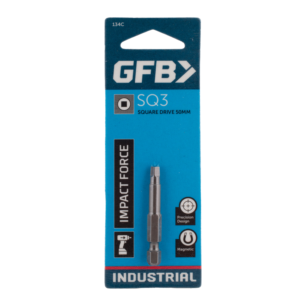GFB Square Driver Bit (SQ3 x 50mm)