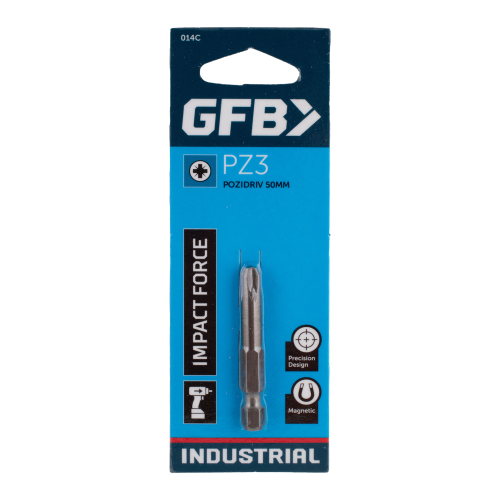 GFB Pozidriv Driver Bit (PZ3 x 50mm)