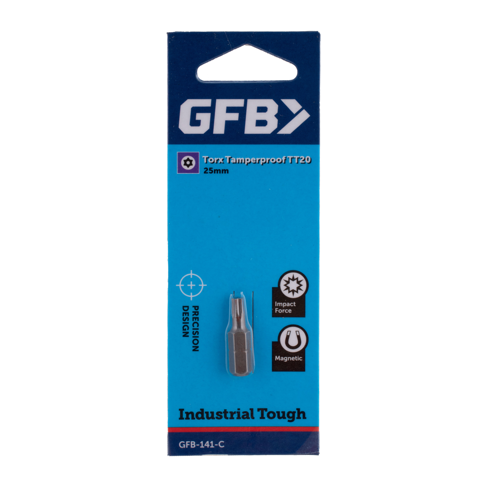 GFB Torx Tamperproof Driver Bit (TT20 x 25mm)