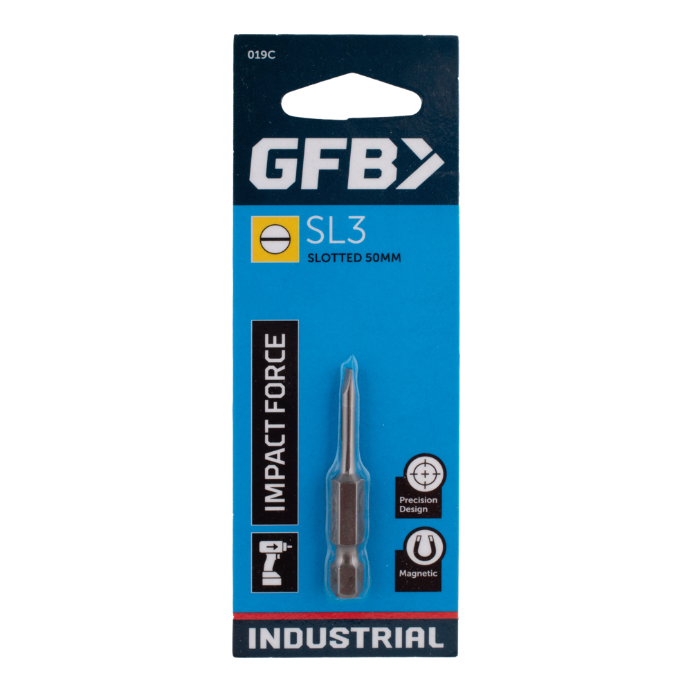 GFB Slotted Driver Bit (3mm x 50mm)