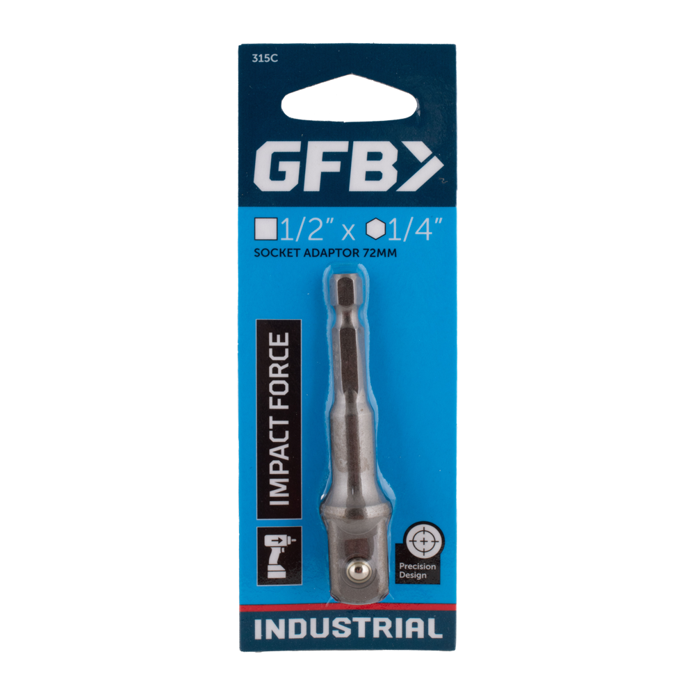 GFB Socket Adaptor (1/2" x 75mm)