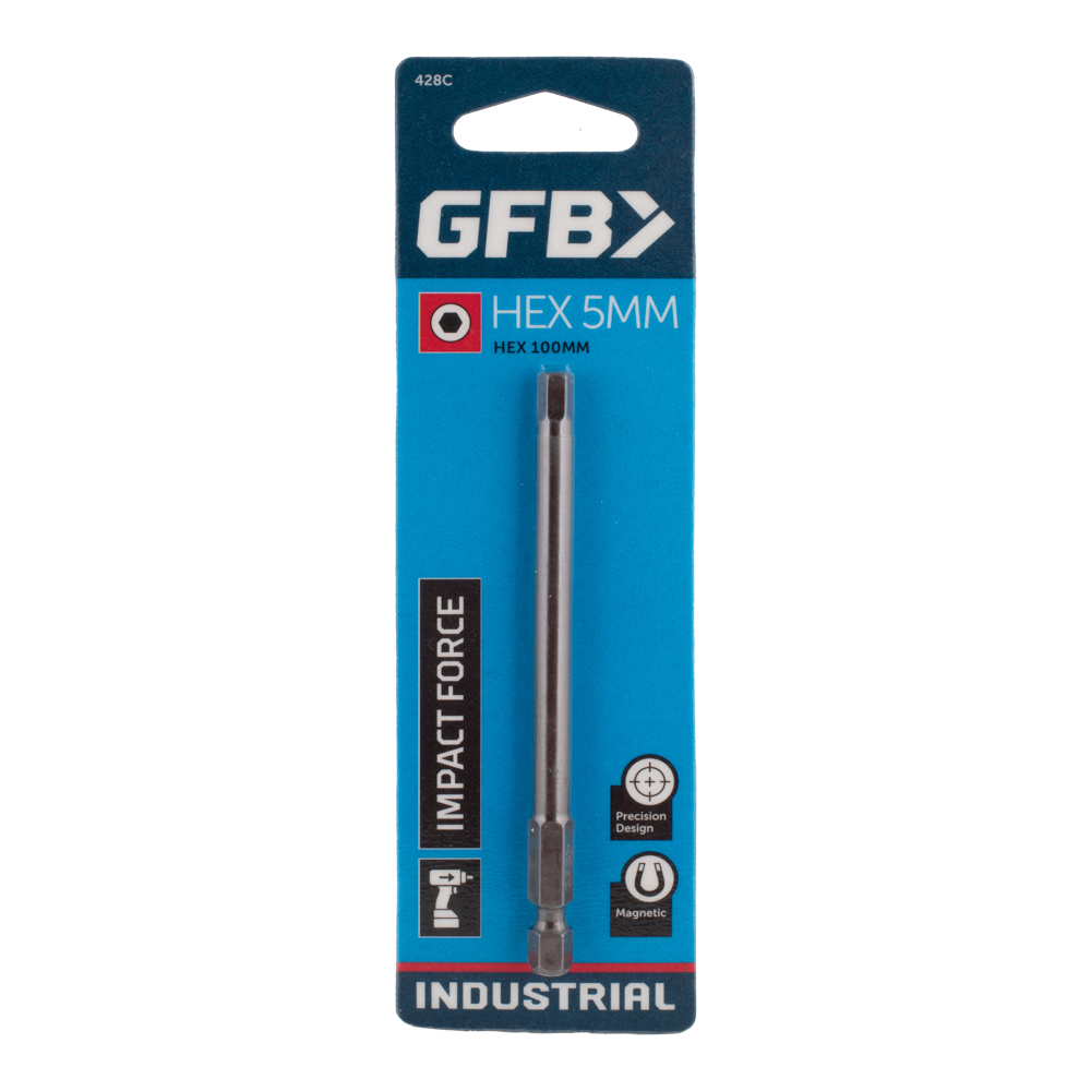 GFB Hex Driver Bit (5mm x 100mm)
