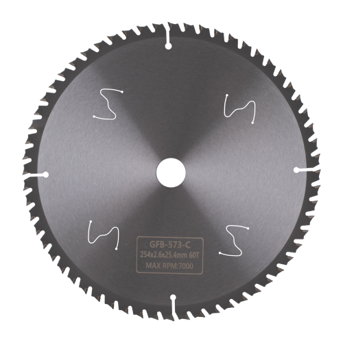 GFB Speedline Ultra Fine Finish Circular Saw Blade 254mm x 60tpi