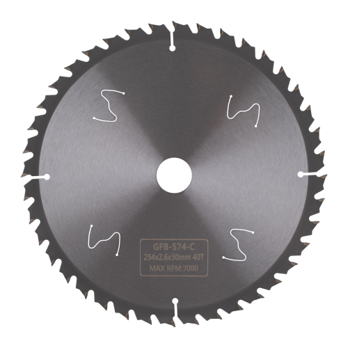 GFB Speedline Fine Finish Circular Saw Blade 254mm x 40tpi