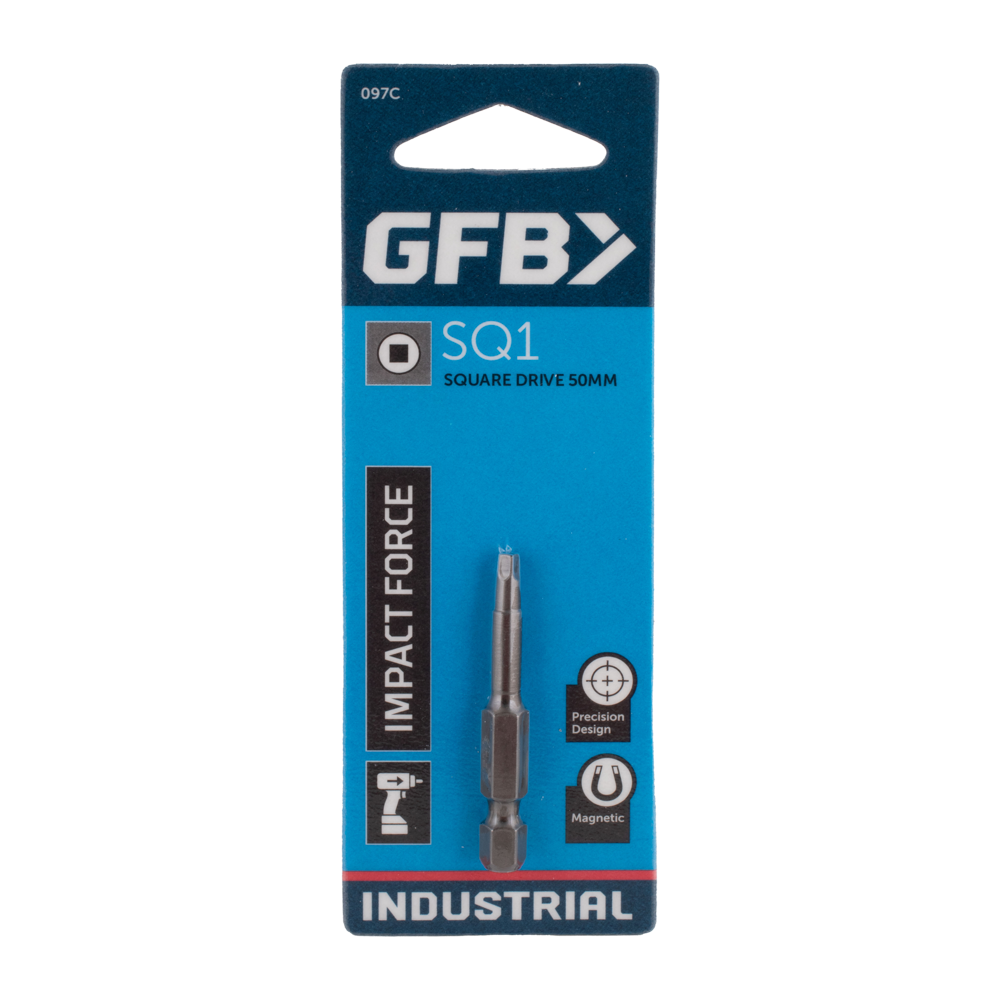 GFB Square Driver Bit (SQ1 x 50mm)