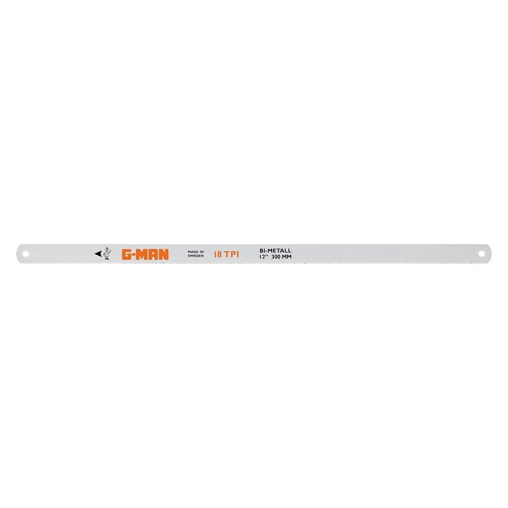 G-MAN Bi-Metal Hacksaw Blade (300mm x 18tpi)