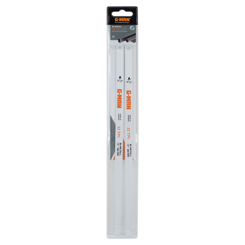 G-MAN Bi-Metal Hacksaw Blade (300mm x 32tpi) - 2 Pack