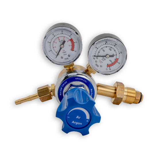 Strata Argon Twin Gauge Gas Regulator