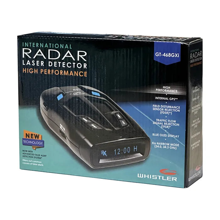 Whistler Gt468Gxi Radar Detector