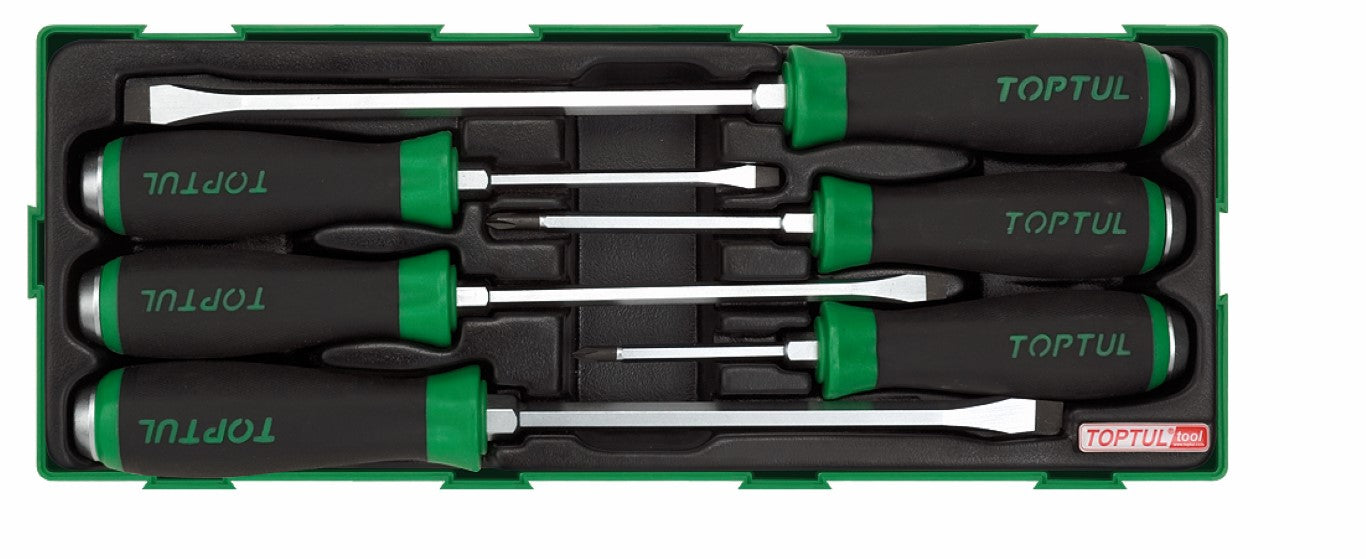 Toptul TI Screwdriver GT KIT FLAT / PH 6PC