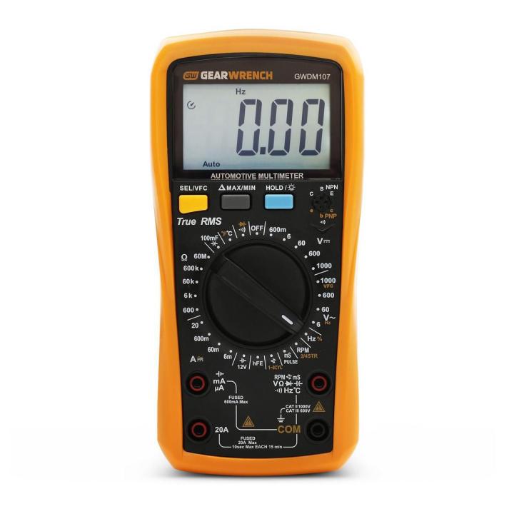 Gearwrench Automotive Pro Digital Multimeter New