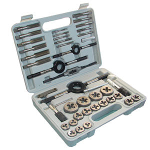 Groz 41 Piece Metric Tap & Die Set M3-M12