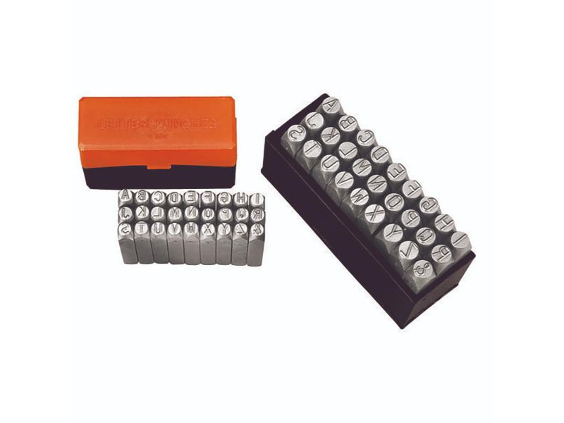 Groz Letter Punch Set, 4mm