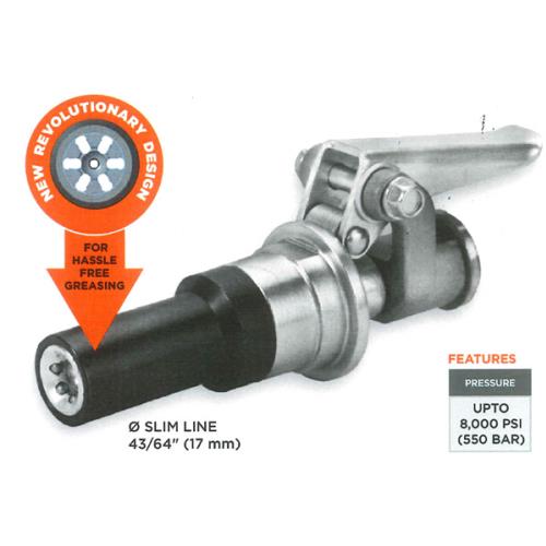 Groz 17.0mm Quick-Lock Grease Coupler