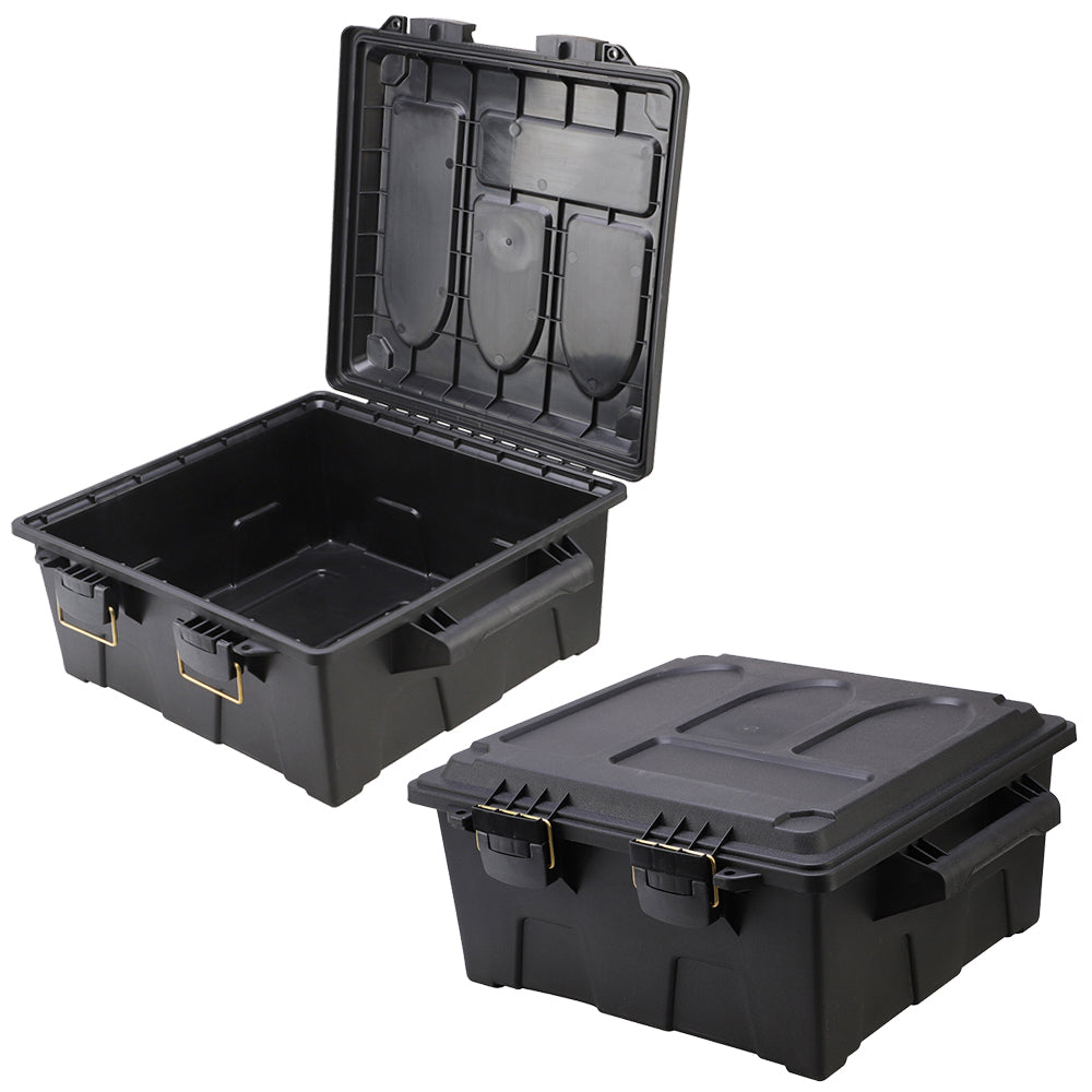 WOODBUILT UTILITY BOX BLACK XL SQUARE 26.5