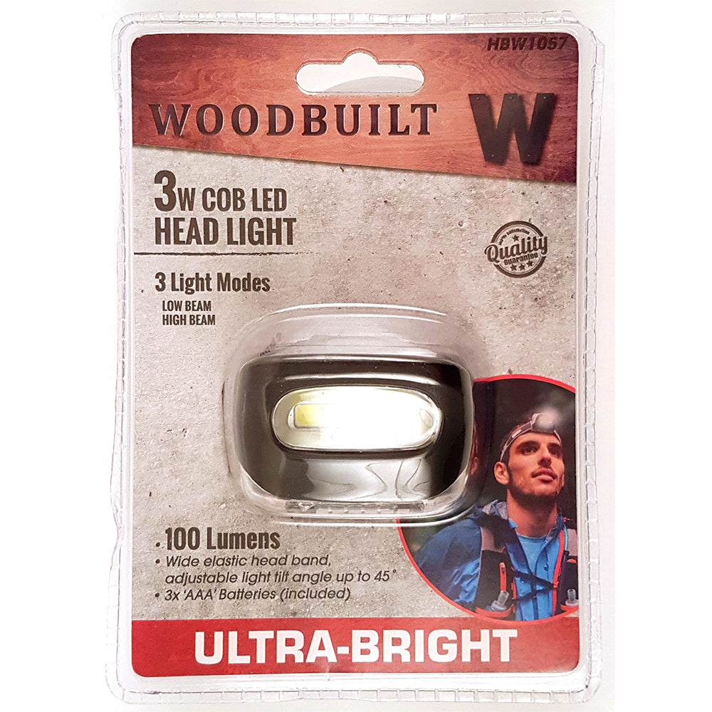 Powerbuilt 3W Cob Led Head Light