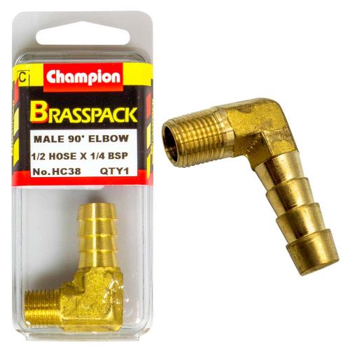 Champion Brass 1/2In X 1/4In 90Deg Male Elbow