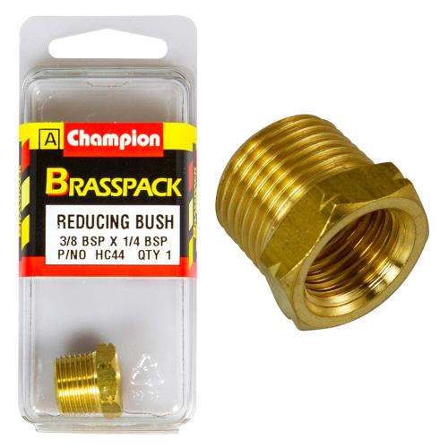 Champion Brass 3/8In - 1/4In Hex Reducing Bush