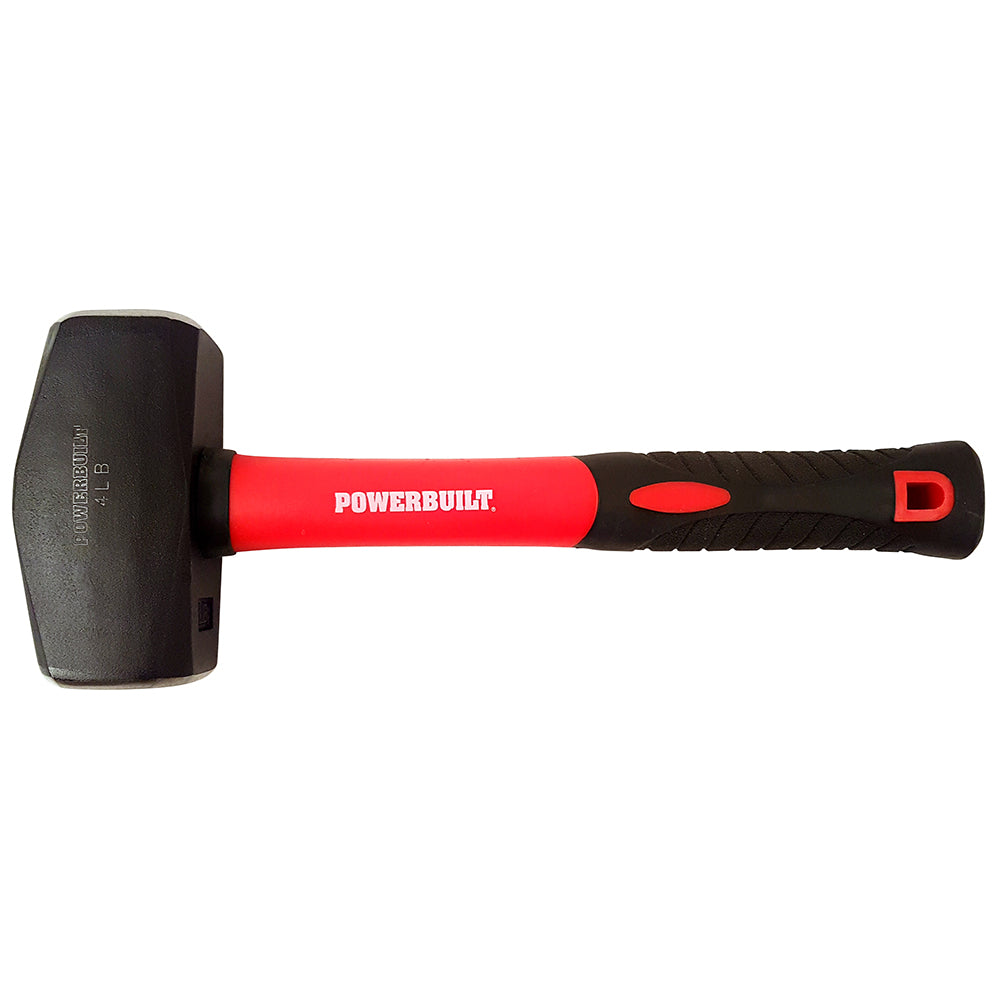 Powerbuilt 4Lb Club Hammer Fiberglass Handle