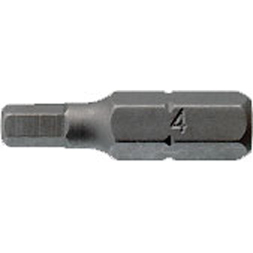 Teng Tools 10PC 1/4IN HEX 6MM HEX BIT X 25MM (L)**